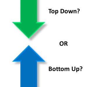 Differenza tra approccio top-down e bottom-up in informatica