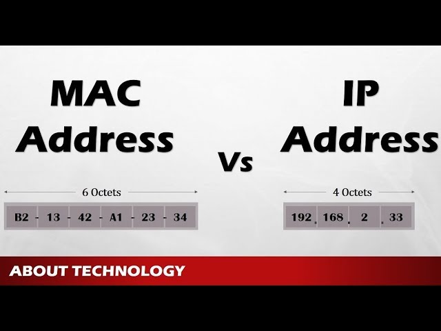 Differenza tra indirizzo MAC e indirizzo IP in informatica