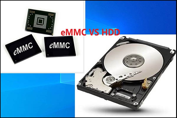 Caratteristiche e differenza tra eMMC e HDD in informatica
