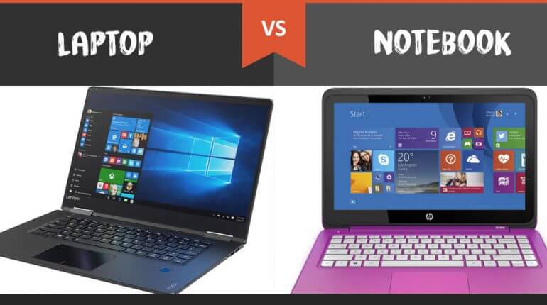 Differenza tra laptop e notebook in informatica
